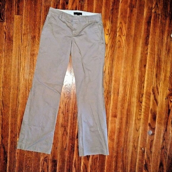 Banana Republic Martin Fit Pants Women Regular Pockets Size 0 - Picture 1 of 5